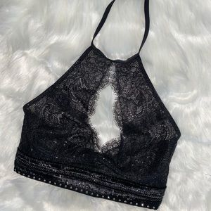Sexy halter top bralette
